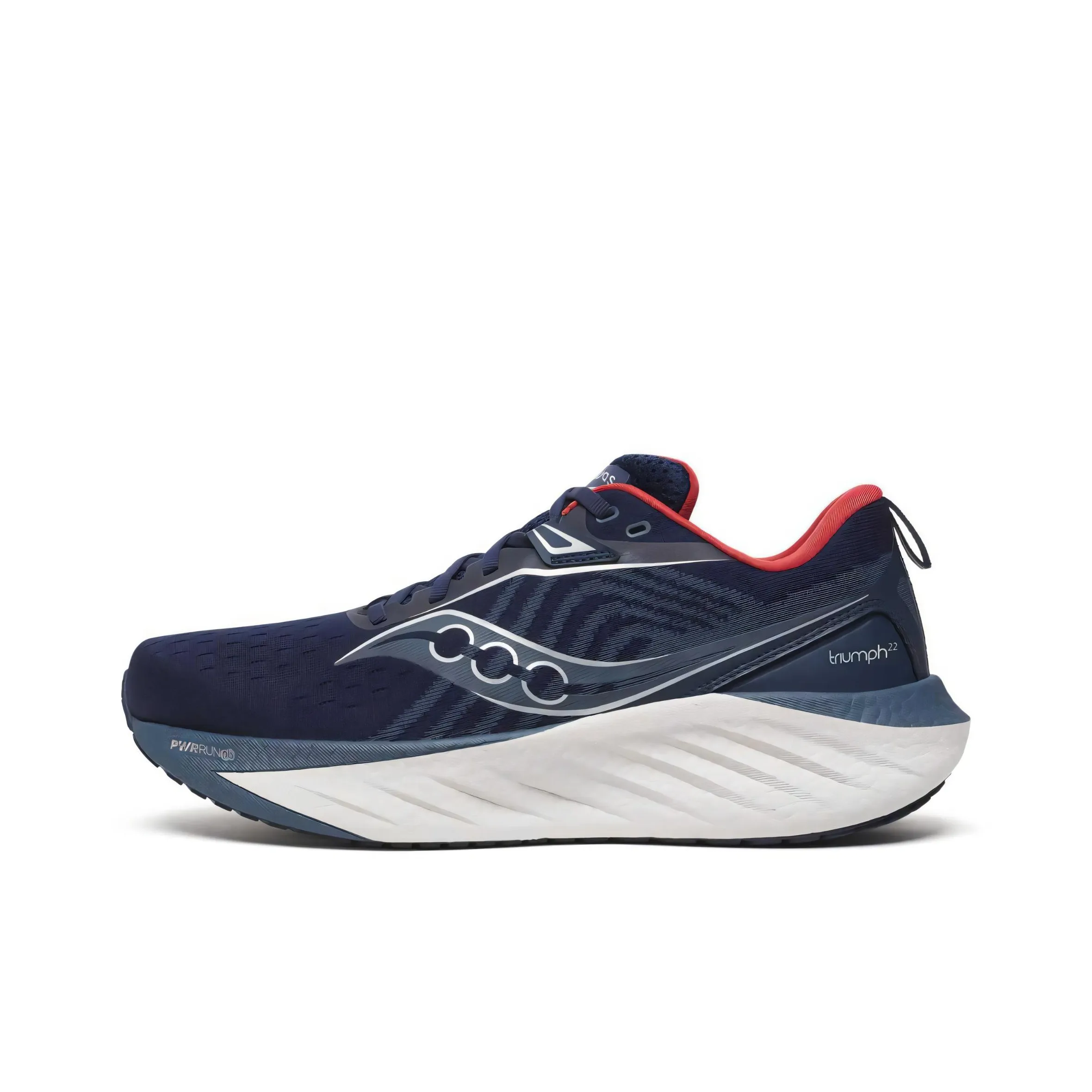 Saucony TRIUMPH Victory 22 Низ Прочный Низкий Топ Повседневный Мужской Морской Синий