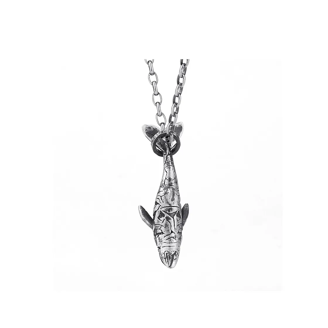 Silver Art Sterling Silver 999 Designer Bell Necklace Men's