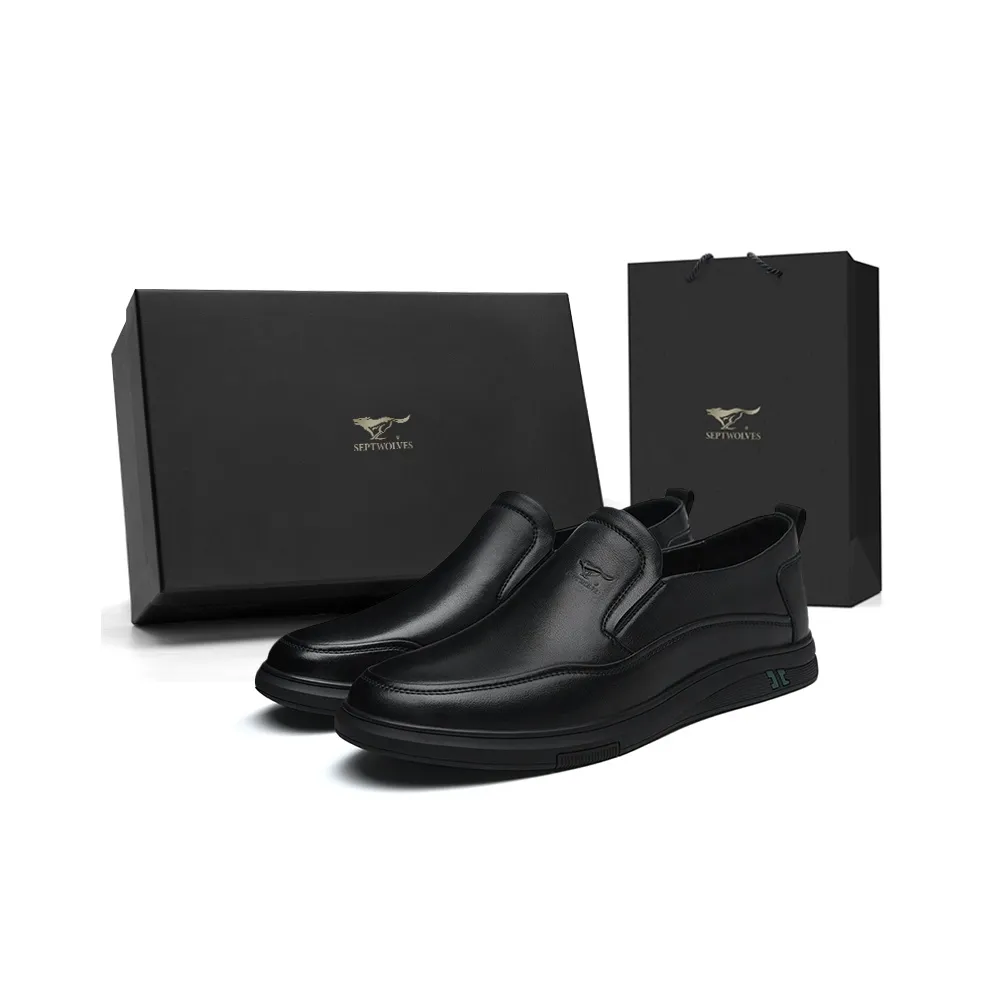 SEPTWOLVES Dress Shoes Men's Black