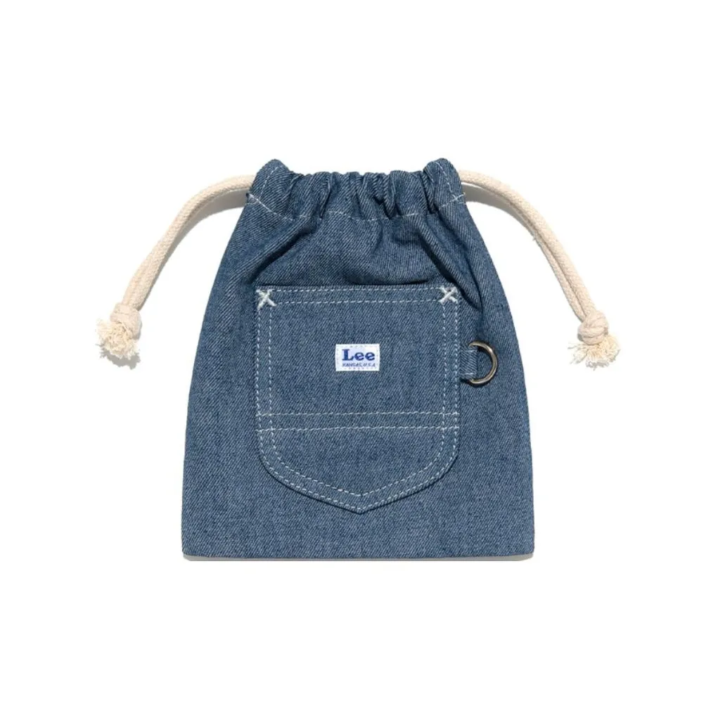 Lee Cotton Storage Bag Unisex Indigo