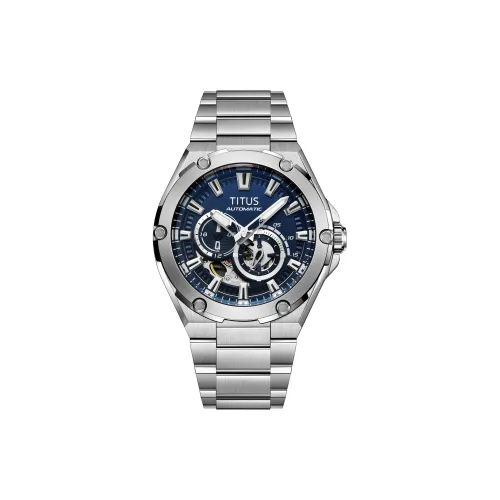 Solvil Et Titus Механический Movement Мужские Часы VOYAGER 44 мм Синие