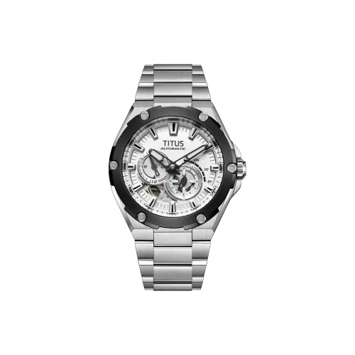 Solvil Et Titus Механический Movement Мужские Часы VOYAGER 44 мм Белые