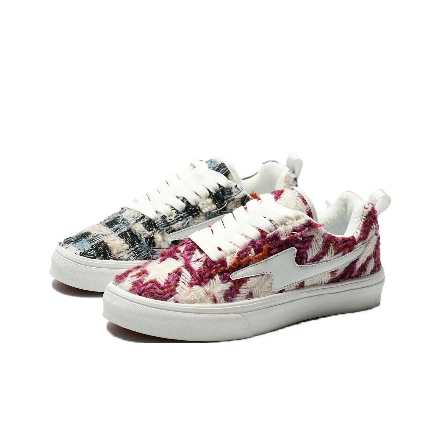 OAOQ Height-Enhancing Wear-Resistant Lightweight Breathable Low-Top Skateboard Shoes Unisex