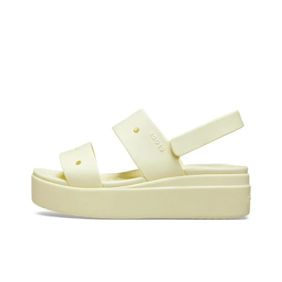 Crocs Brooklyn Beach Sandals Women's Yellow