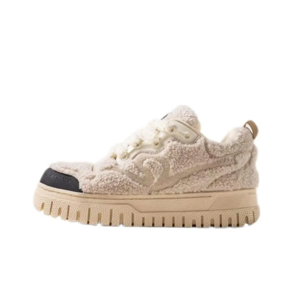Expensive Taste x ANTA SNEAKERVERSE Thermal Slip Resistant Low Top Skateboard Shoes Men's White Black