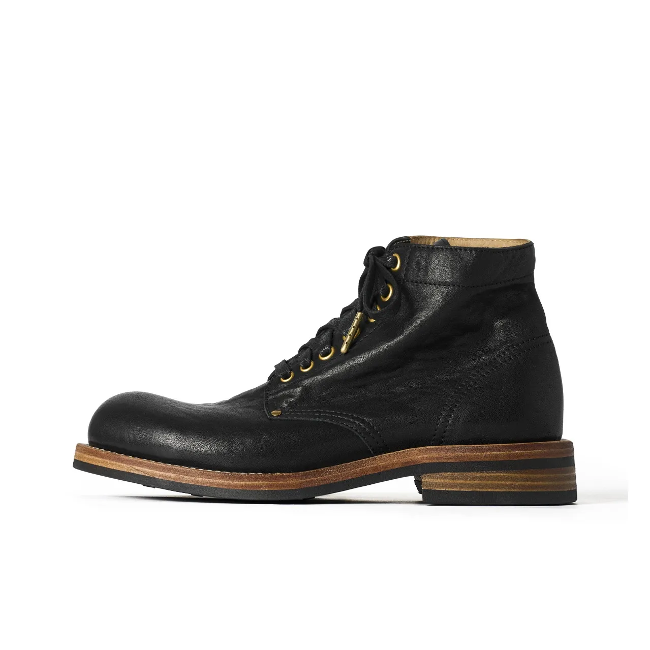 PIPG Короткий Мартин Ботин Мужской Черный