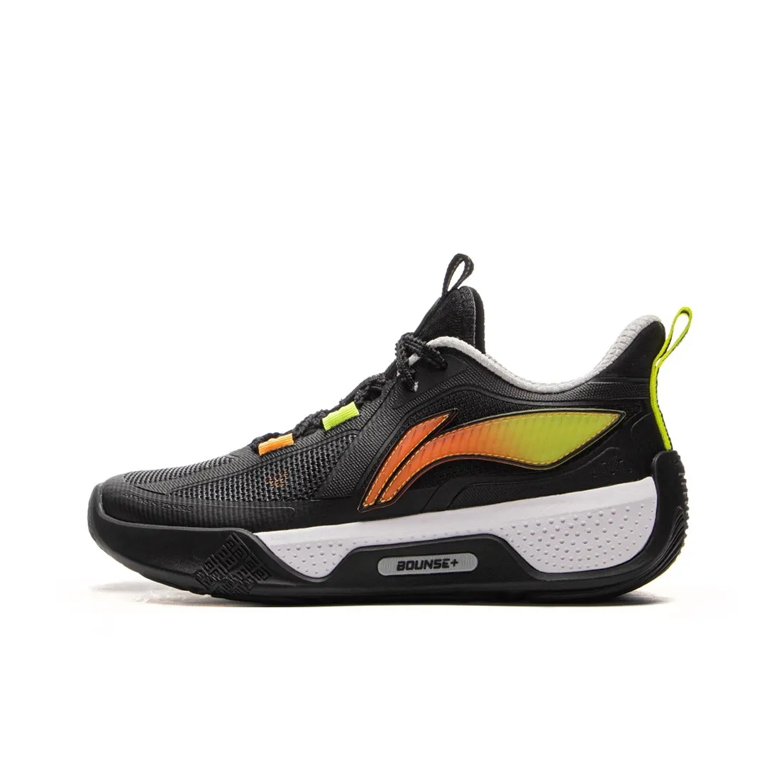 LINING YOUNG Sky Shadow Детские баскетбольные кроссовки Low Топ Черный Kids