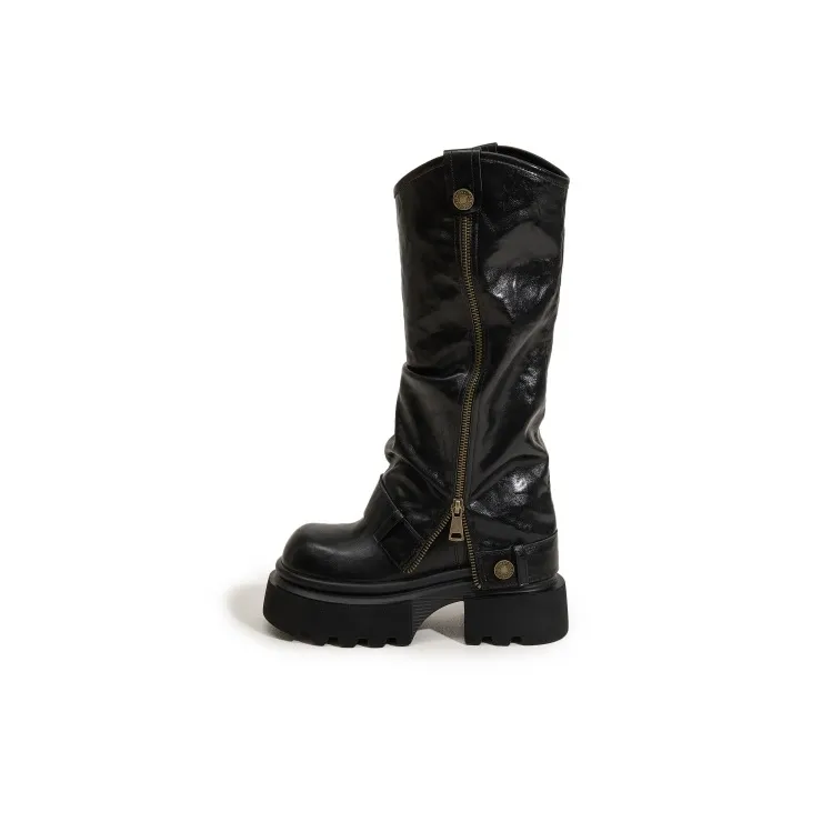 Milan Love Song Рыцарь Ботинки Супер Высокий каблук 10 см Женские