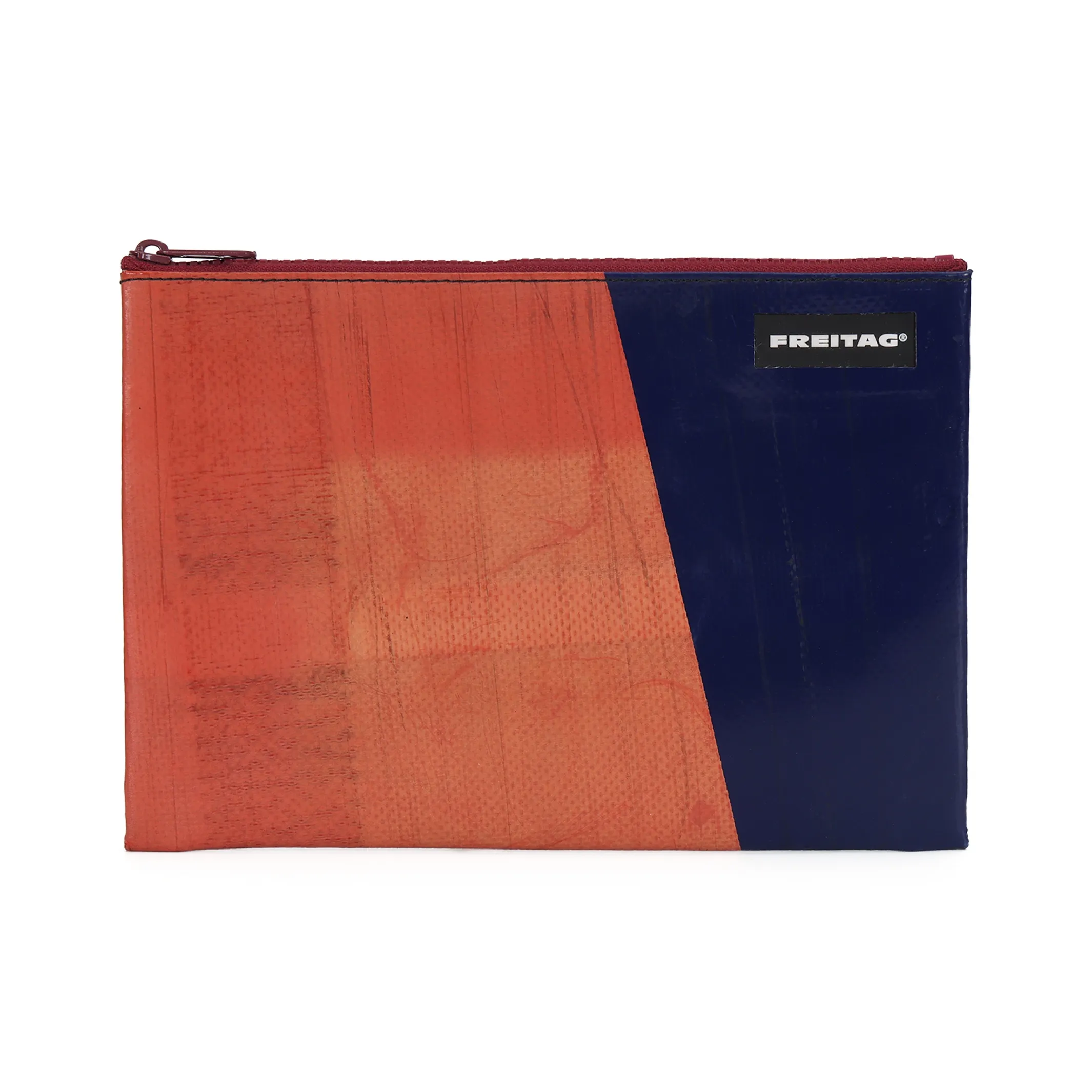 FREITAG PVC Конверт Сумка Клатч Унисекс Оранжевый Темно-синий
