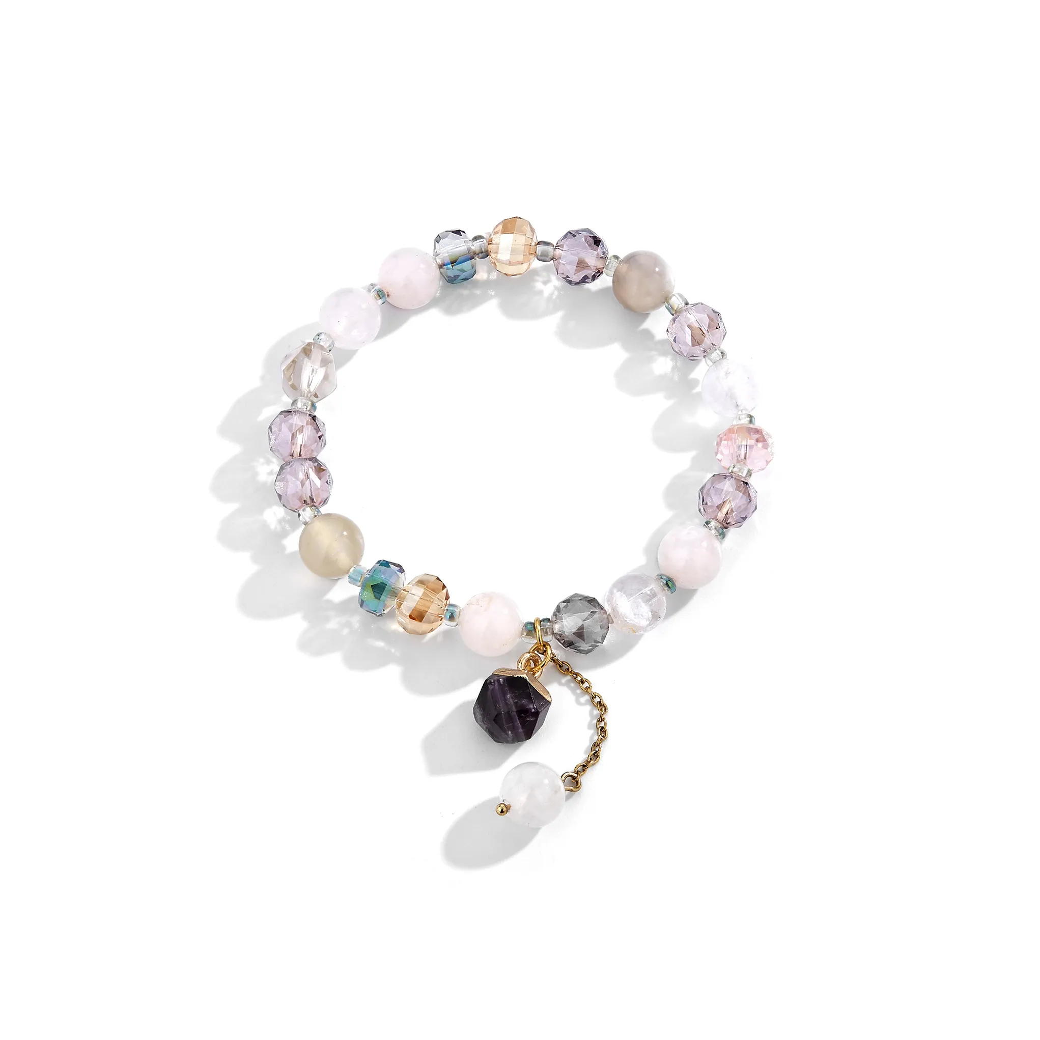 CLARKIA FLOWER Искусственный кристалл Браслеты Женские