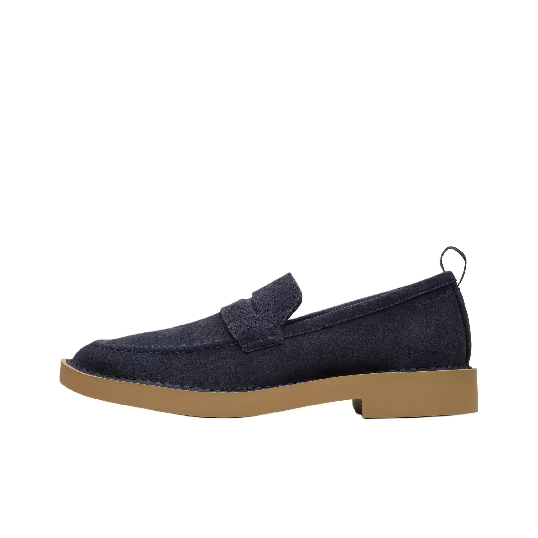 Clarks Martock Lo Лоферы Мужские Морской Синий