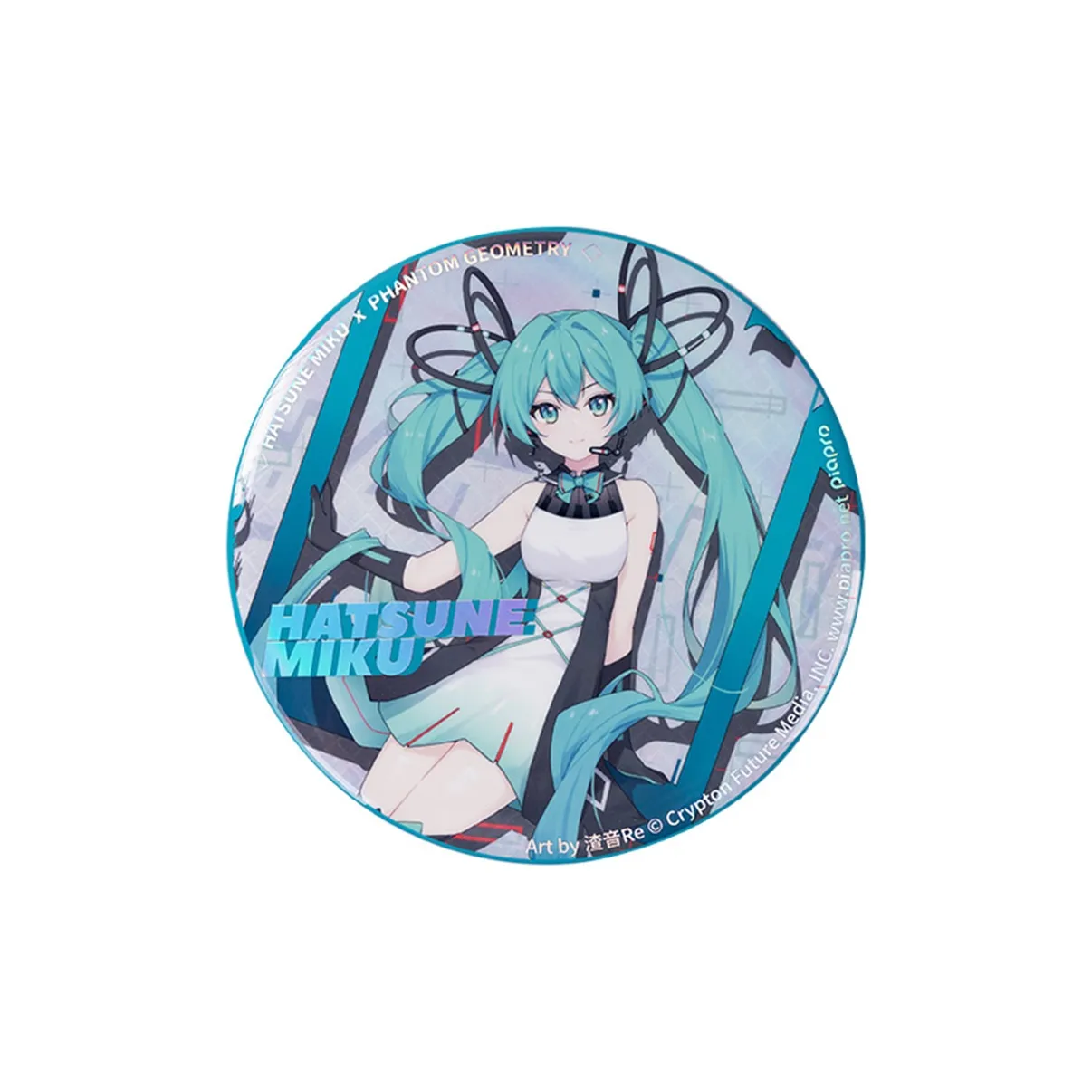MOEYU Hatsune Miku Esports Heart/Dimensional Discovery/Floral Language Large Emblem Anime Merchandise Badge