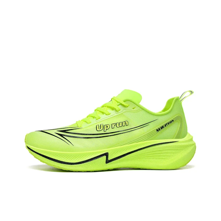 Кроссовки для бега Up Run Унисекс Светящиеся в темноте Зеленые