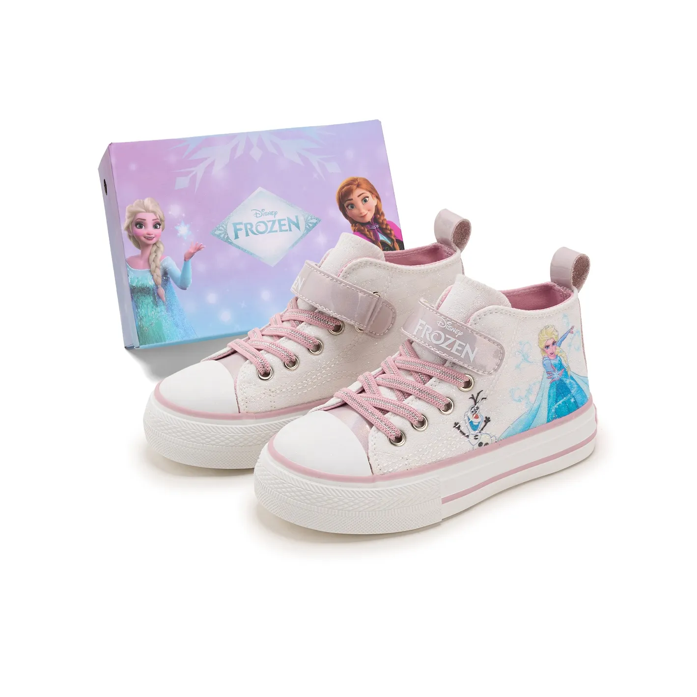 DISNEY FROZEN Серия противоскользящие анти-КИК амортизация устойчивые к истиранию высокие кеды для детей