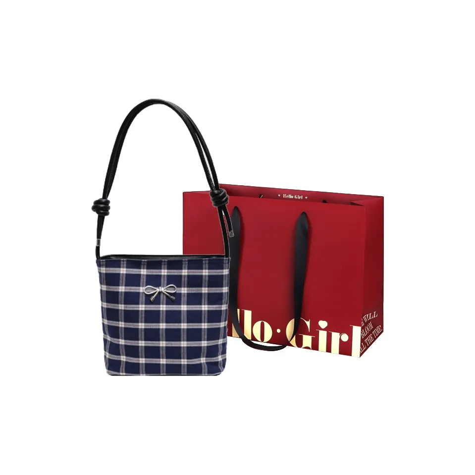 GOX Oxford Shoulder Bag Regular Women's Blue