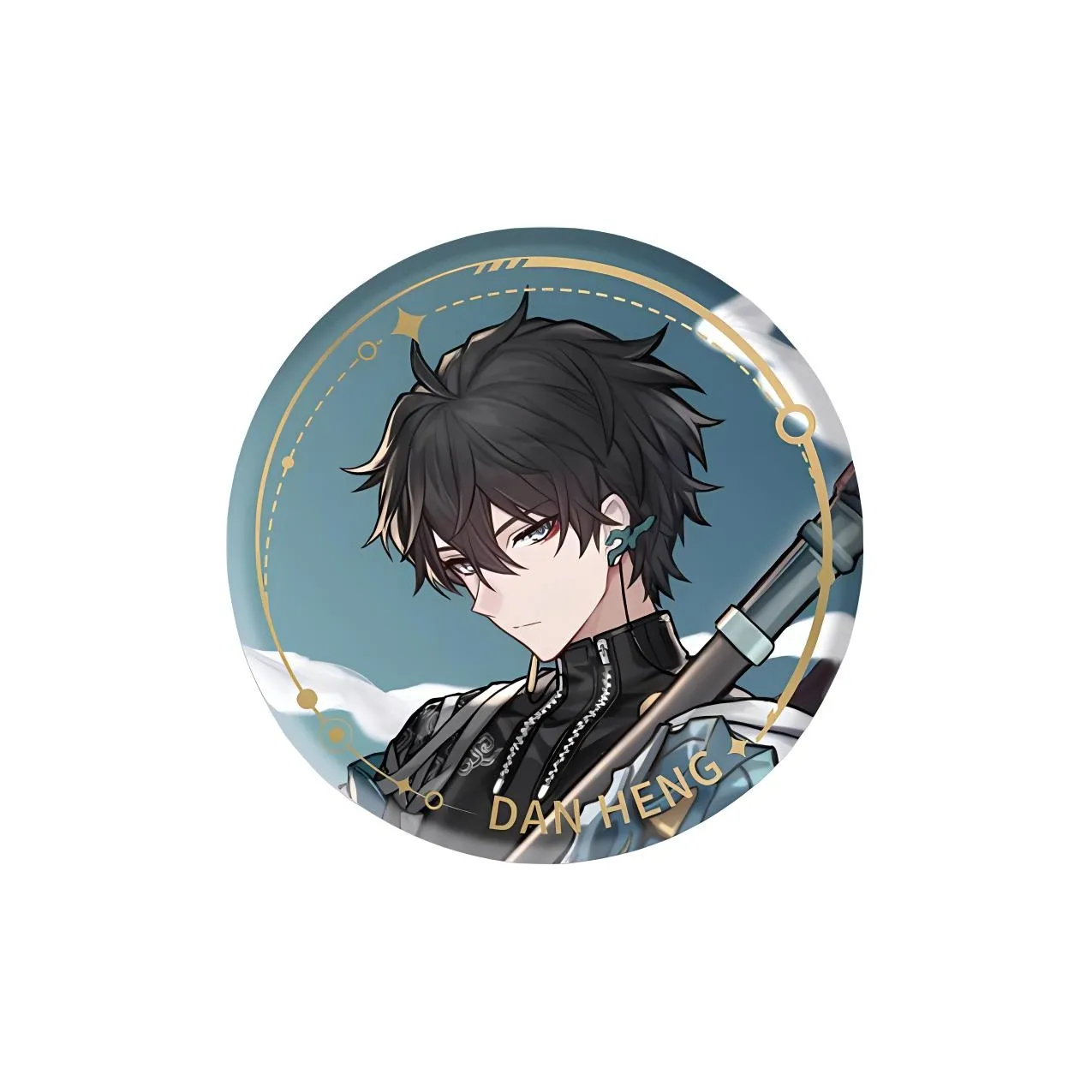 MIHOYO Иллюстрированная коллекция Жестяной HUNTING Destiny Значки