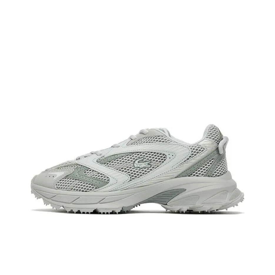 LACOSTE Collaboration Низкий Топ Casual Мужской Светло-Серый