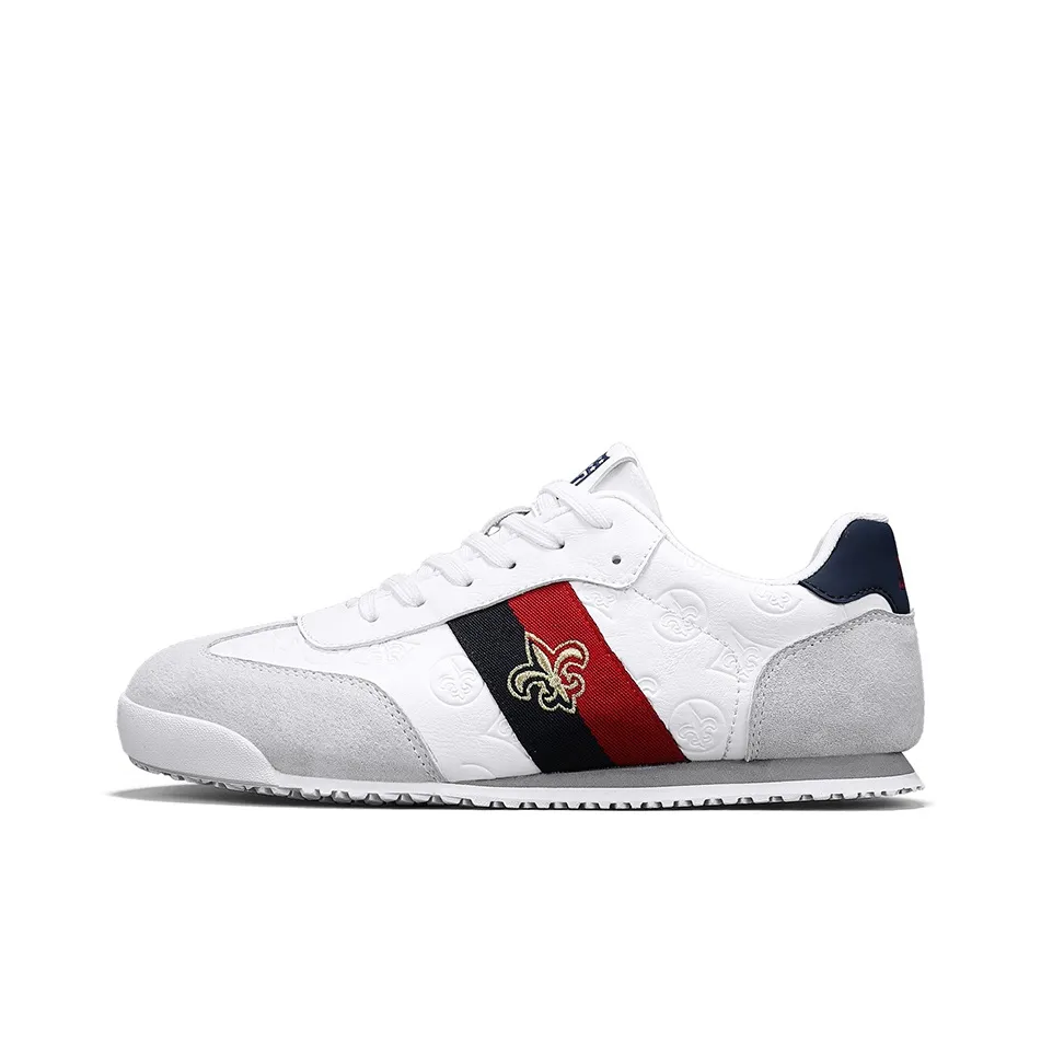 NFL Скейтбординг Кроссовки Низкие Белые и Синие Унисекс