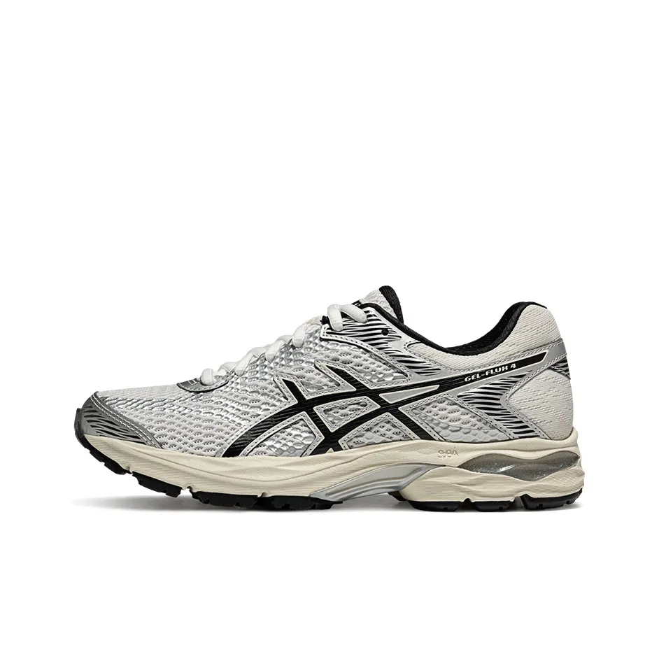 ASICS Гель FLUX 4 Low Топ Беговые кроссовки Женские Белые