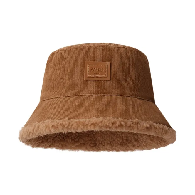 Big Head Planet Corduroy Bucket Hats Unisex