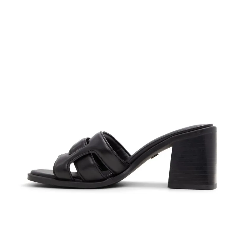 ALDO Slide Slippers Women's Black/Medium Brown