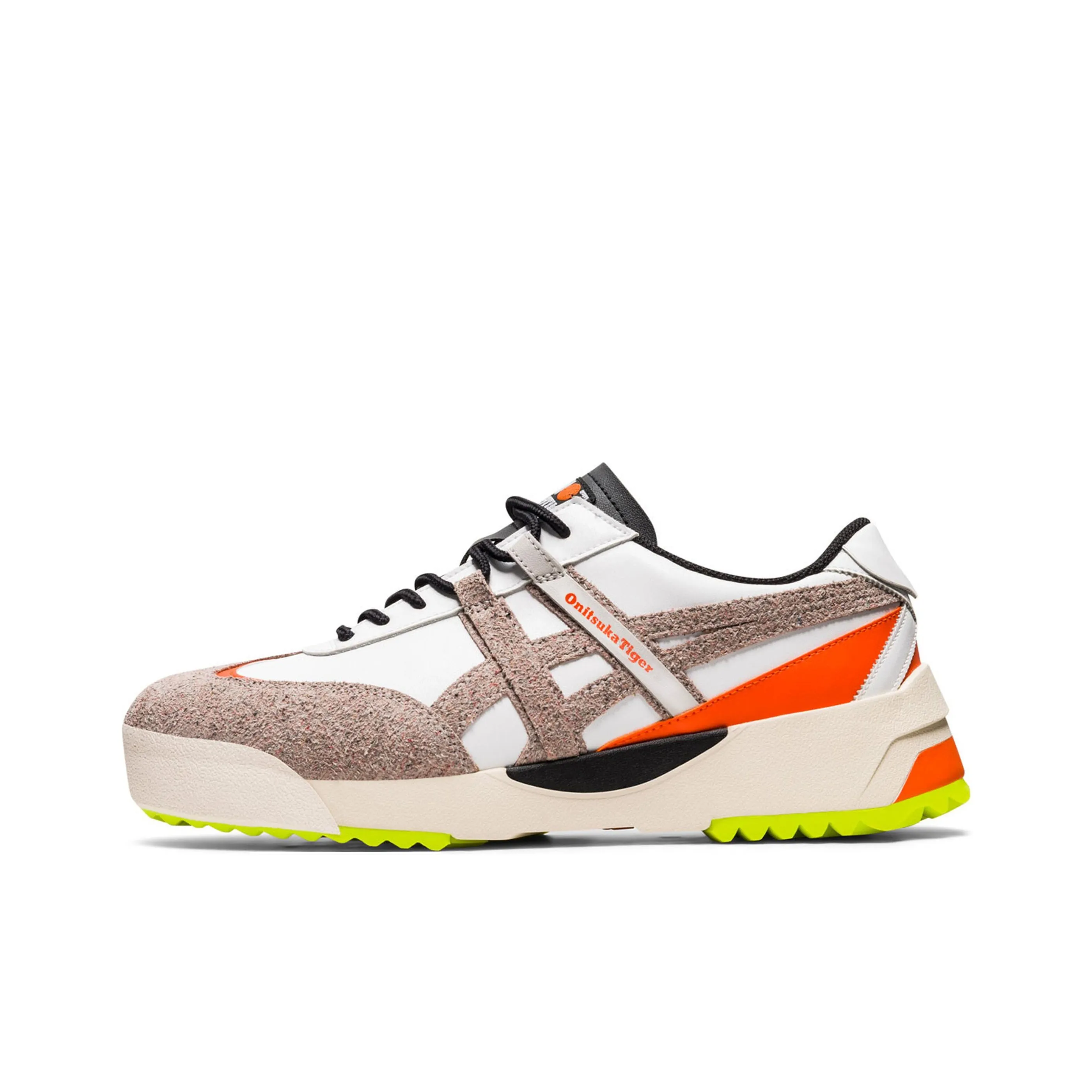 Onitsuka Tiger Delegation Износостойкий Термостойкий Низкий Топ Повседневная Обувь Унисекс Белый