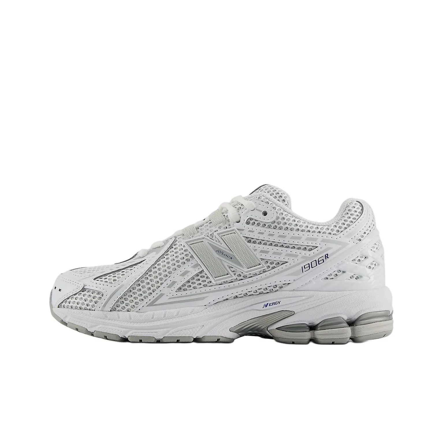 New Balance 1906 Устойчивый к истиранию Низкий Топ Детская Беговая Обувь Белый Серый Подростки