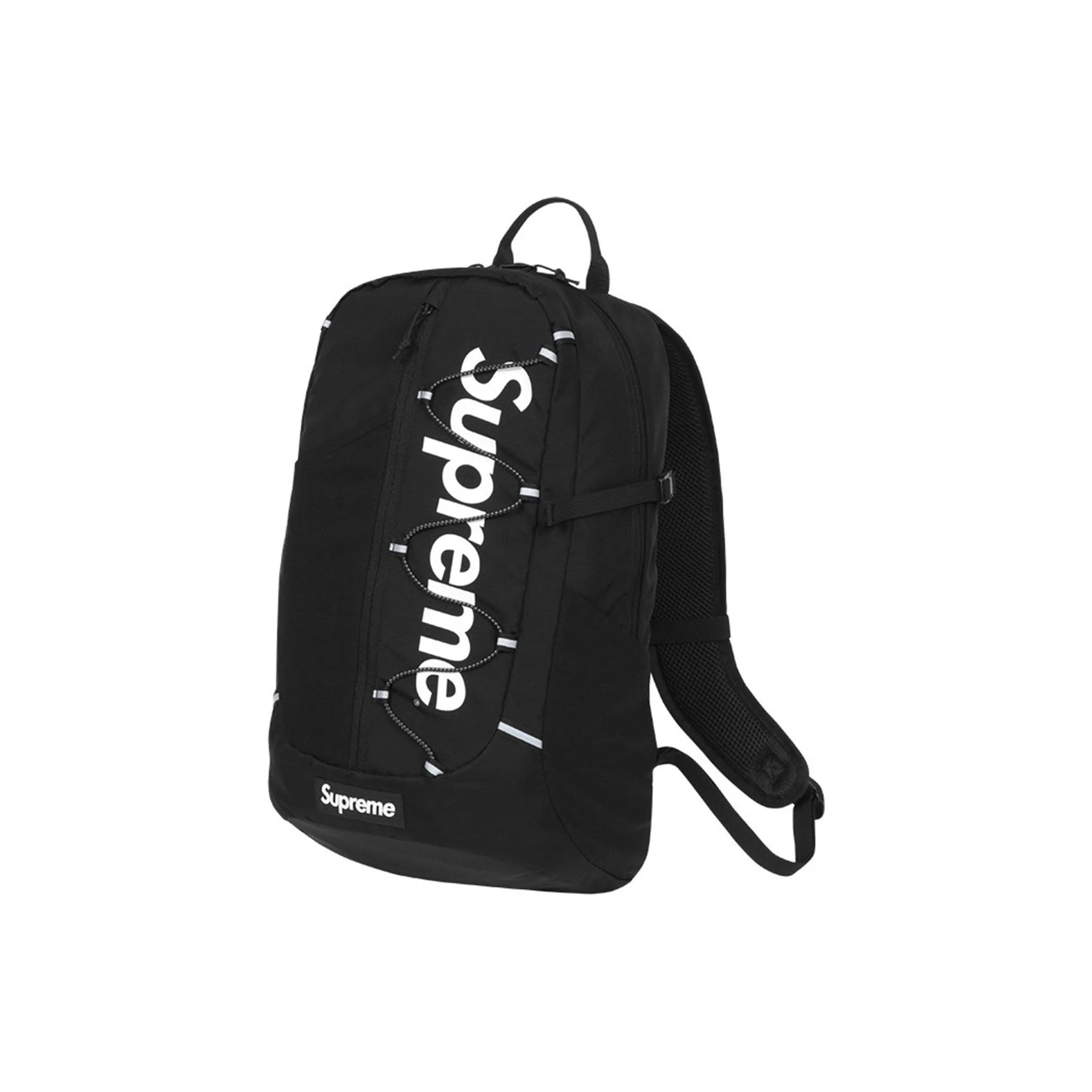 Supreme SS17 Fabric Backpack Black
