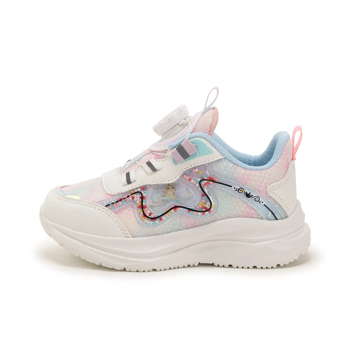 DISNEY FROZEN Серия Амортизация Устойчивость к истиранию Легкий Низкий Топ Кроссовки с подошвой похожей на носки Женские