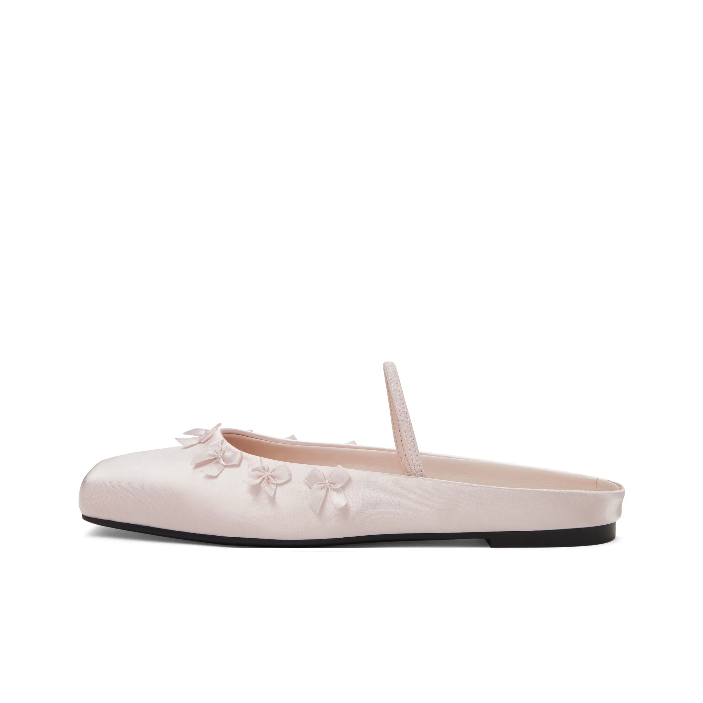CHARLES&KEITH Composite Sole Wrap-toe Slippers Women's Light Pink