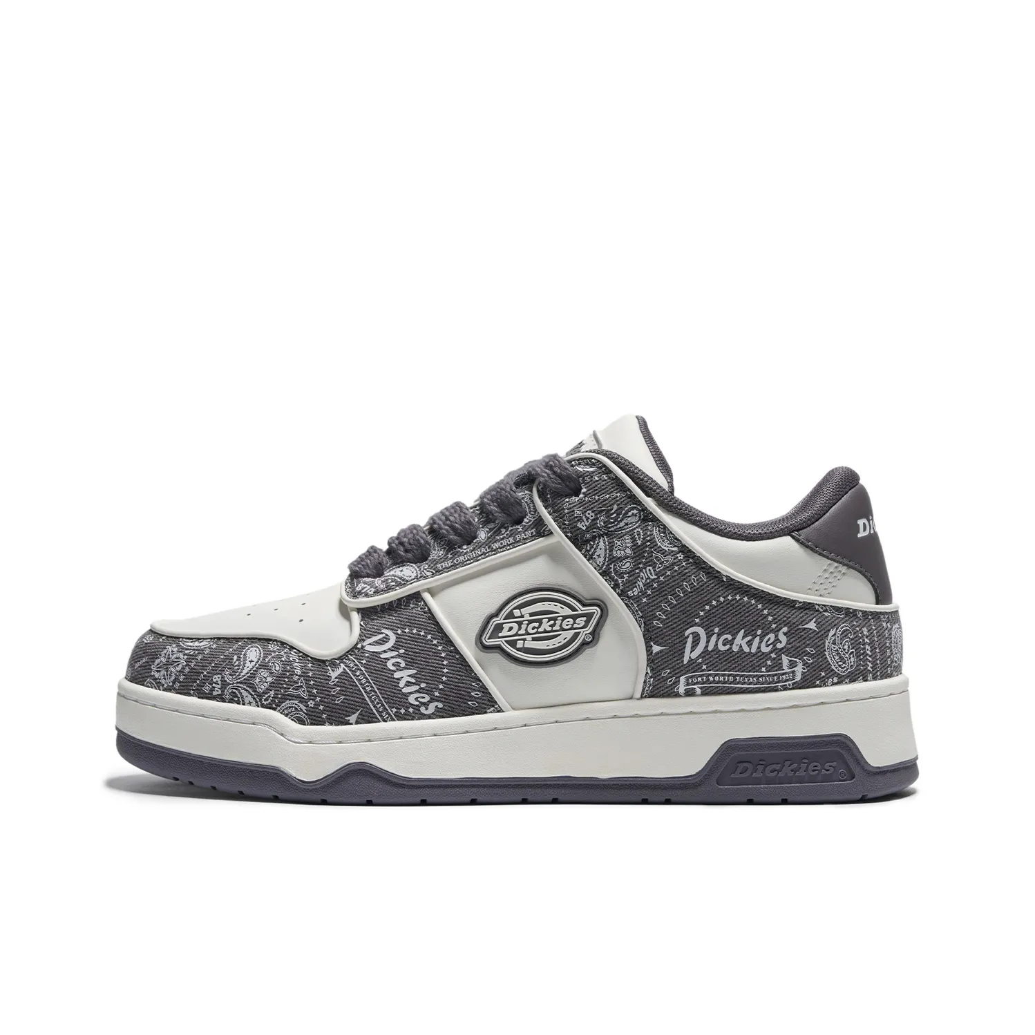 Dickies Low Top Skateboard Shoes Men's Black White