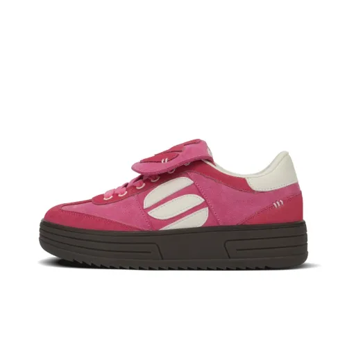 CHIKOKU Кроссовки для скейтбординга Low Top Little Enzyme Red Женские