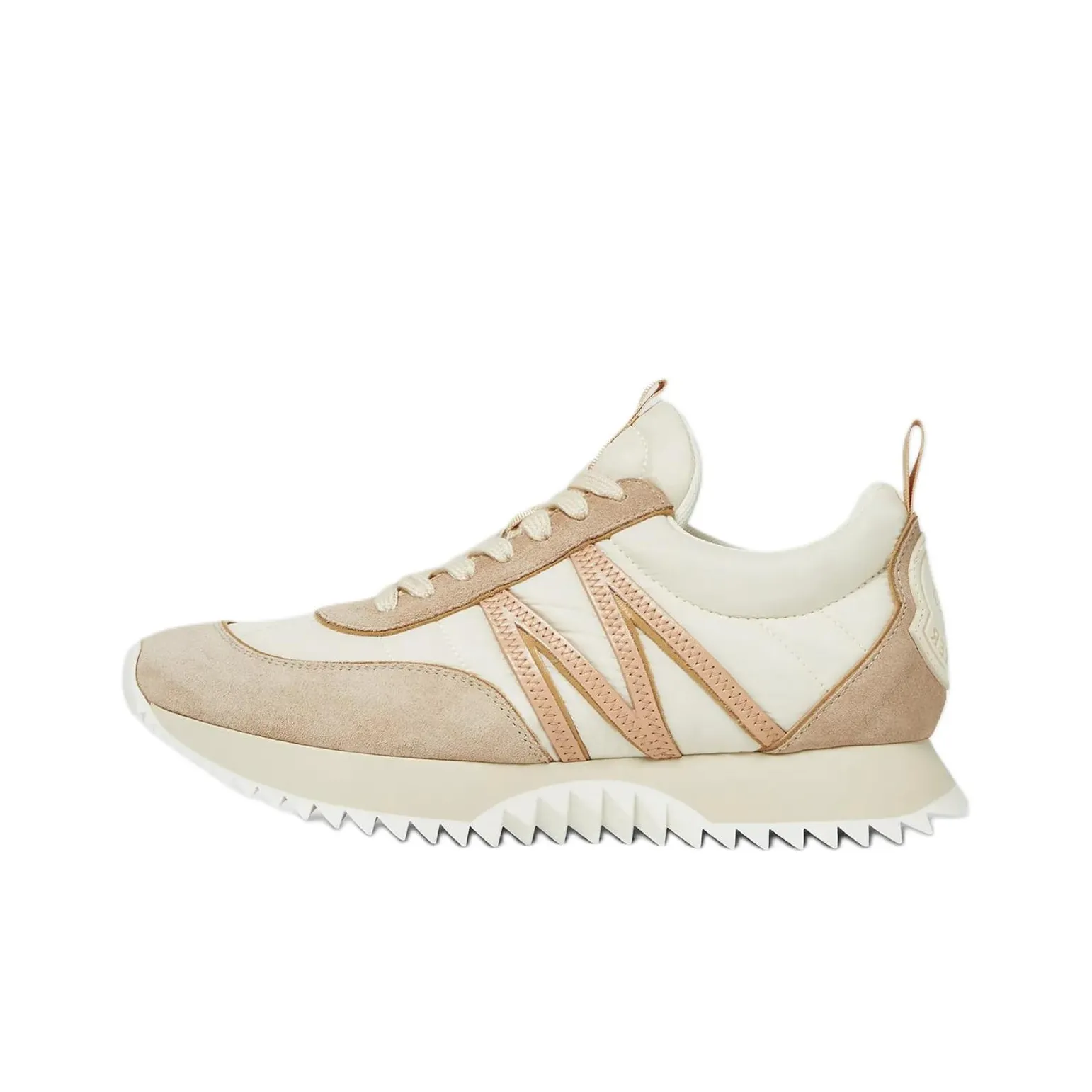 Moncler Pacey Low Топ Повседневная обувь Женская Айвори Белый