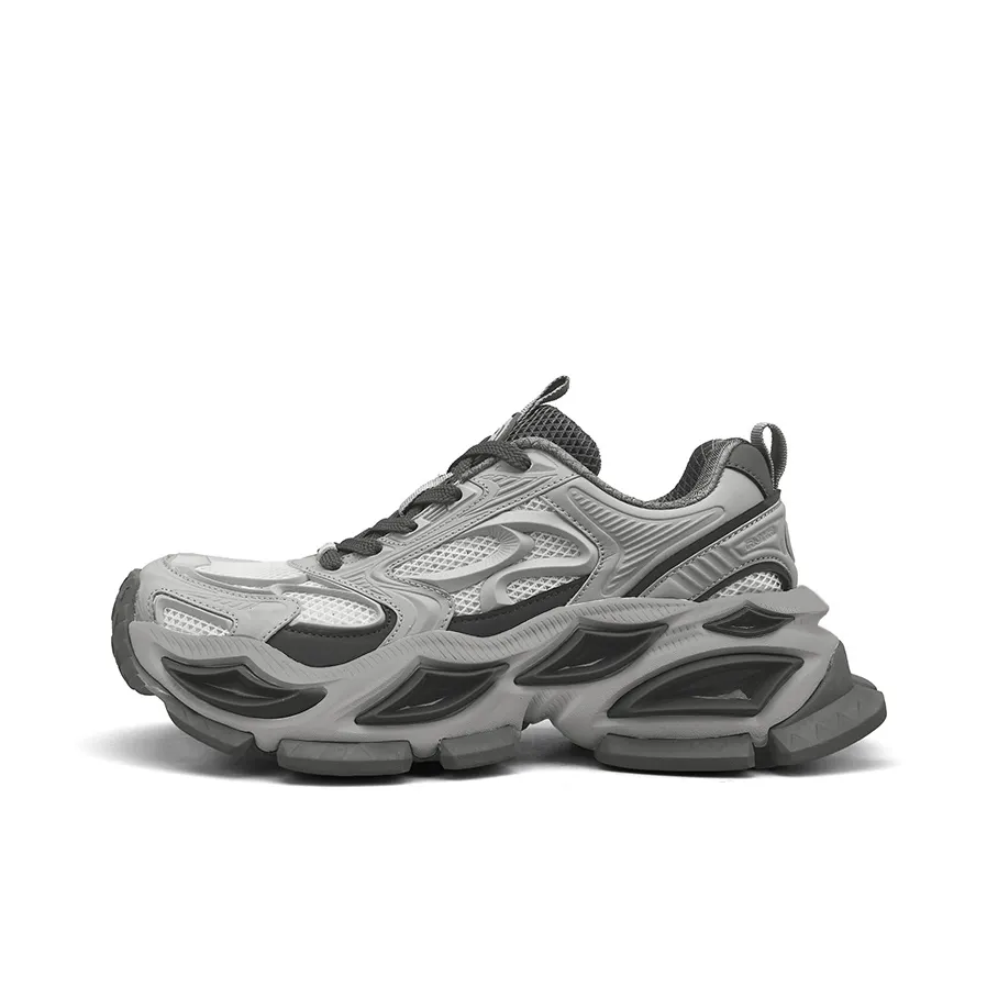 ROHR Low-Top Chunky Sneakers Men's Gray