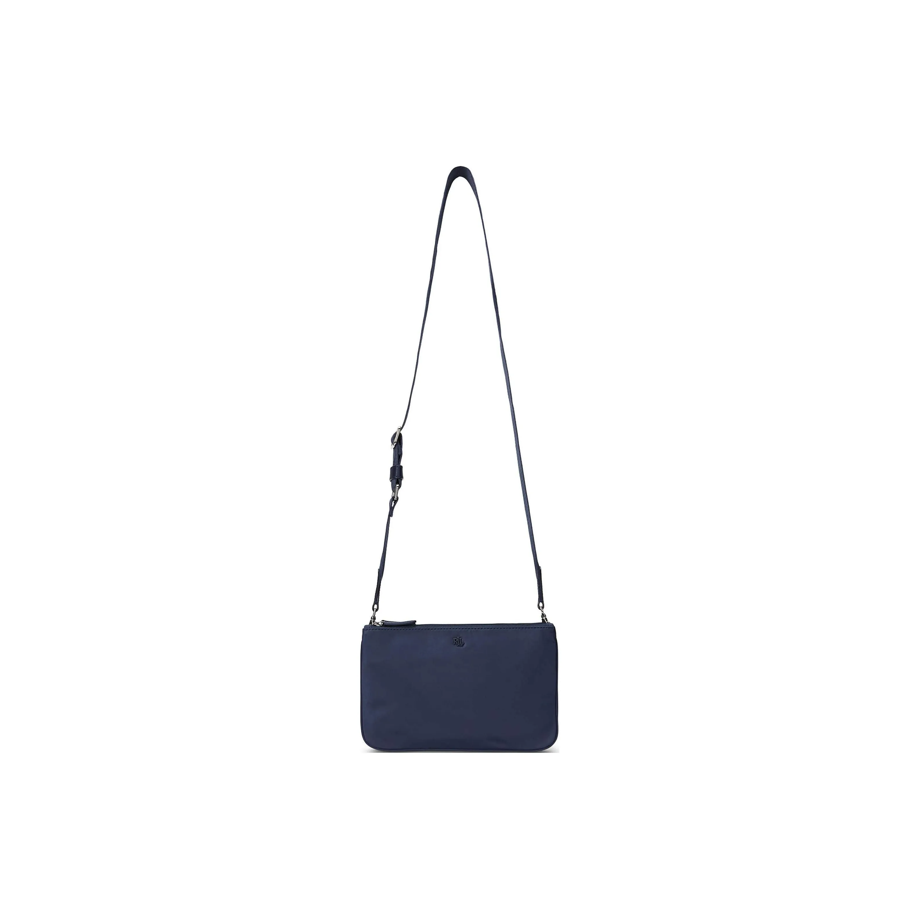 LAUREN RALPH LAUREN Nylon Crossbody Bag, Shoulder Bag Medium Size Women's Marine Blue