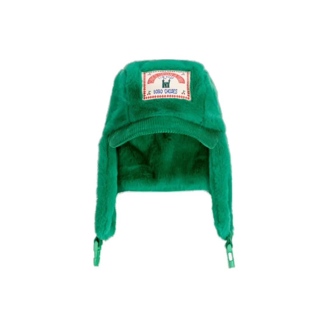 BOBO CHOSES Polyester Trapper Hats Kids' Green