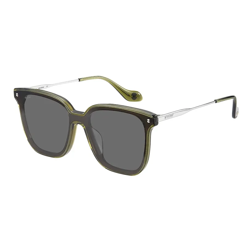 MUJOSH Astral Series Plate And Metal Square Driving Outdoor Trendy Sunglasses Unisex