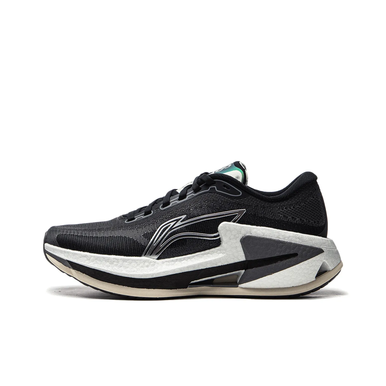 LINING Liuliu 8 Амортизаторы Slip-on Устойчивый к истиранию Дышащий Низкий Топ Беговые кроссовки Женские Черный