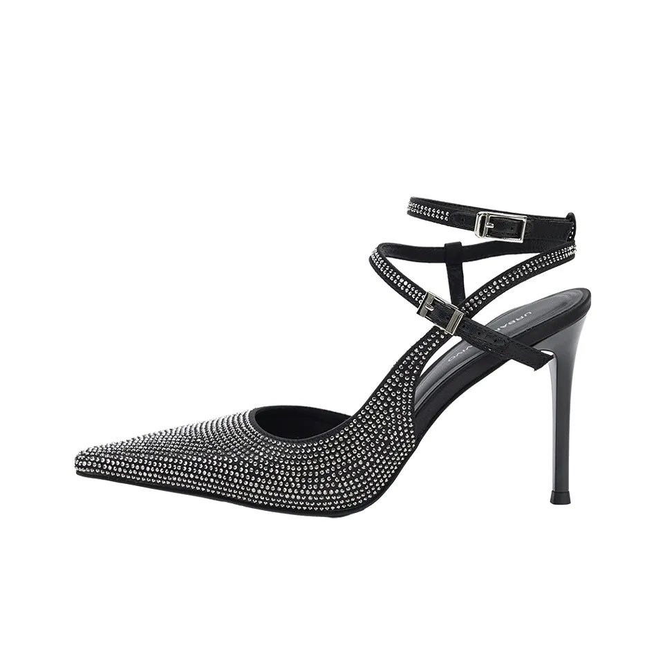 URBAN REVIVO Quiet Luxury Collection Высокие каблуки Женские Черный