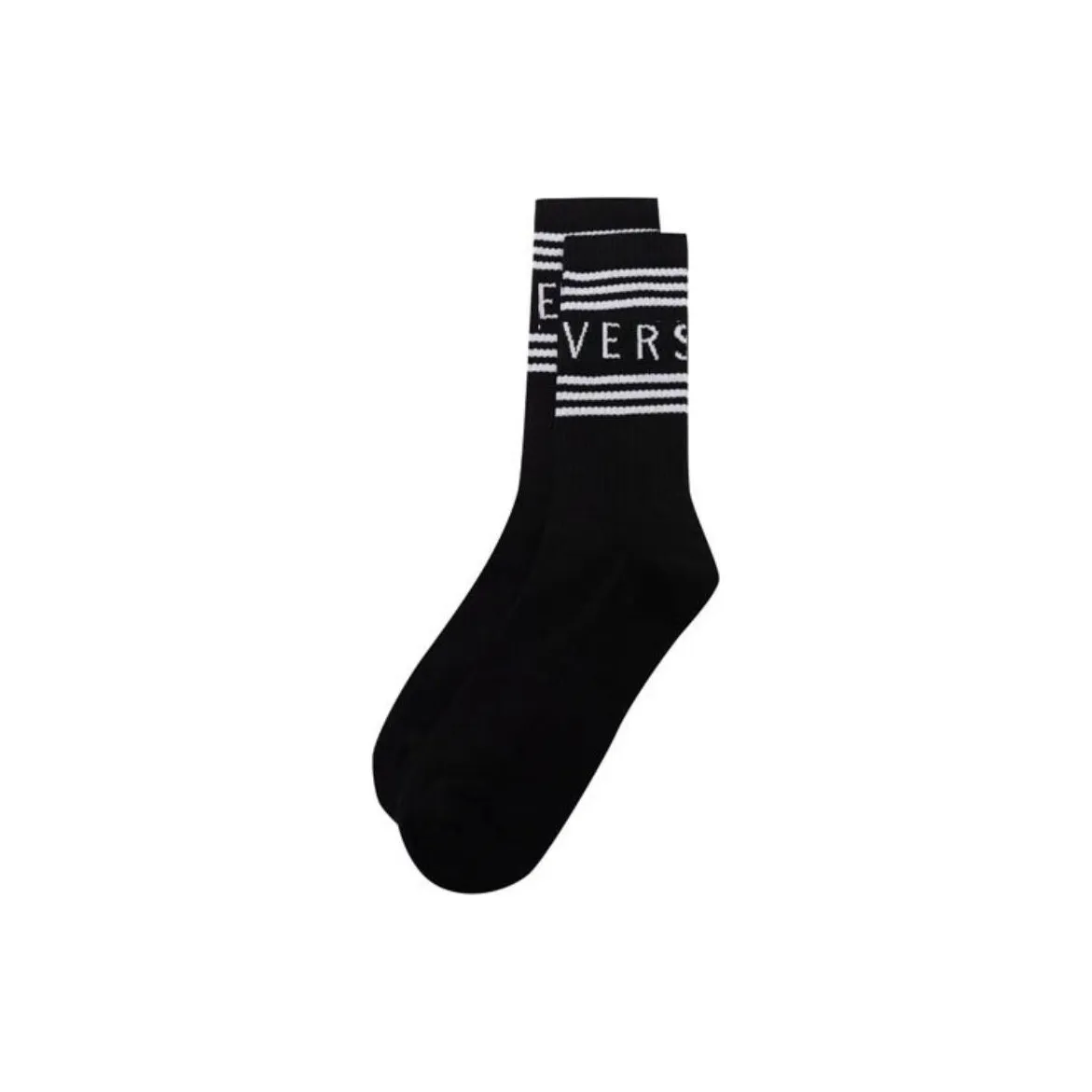 VERSACE Logo Socks 'Black'