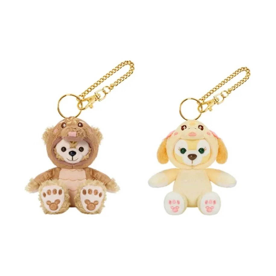 Disney Duffy и Friends Chinese Zodiac Snake Collection Куклы Плюшевый Брелок 9,5 см Высота Шанхайский Дисней