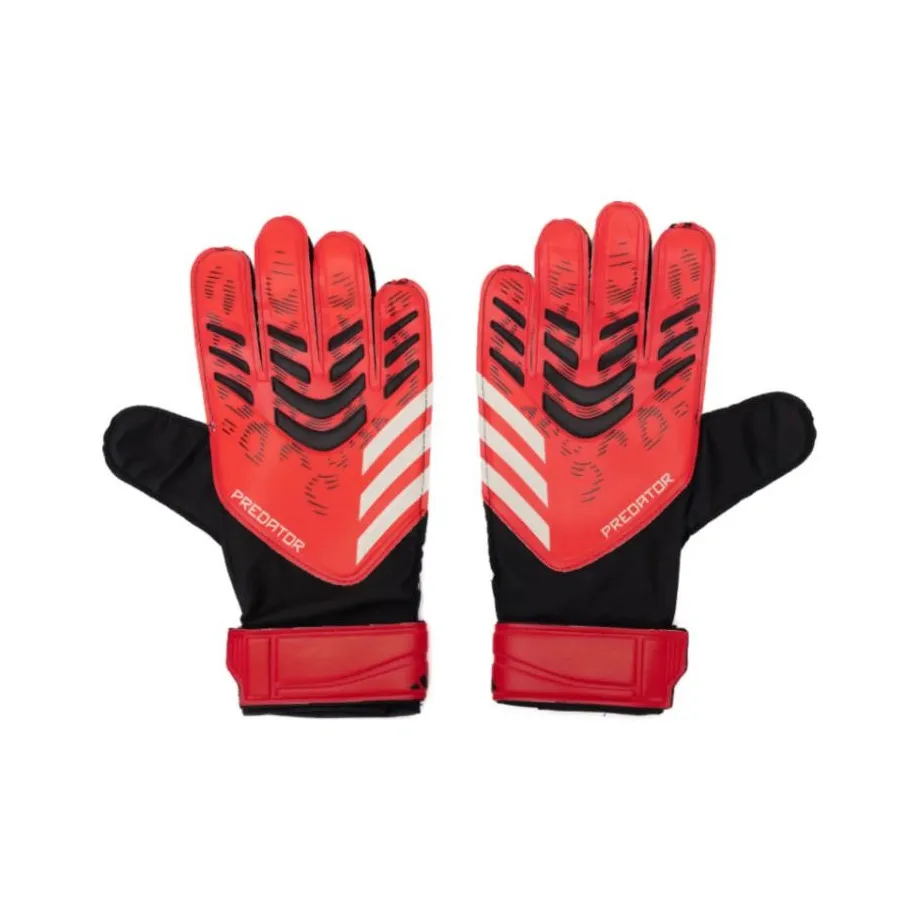 Adidas Переработанный полиэстер резина хлопок спортивные перчатки унисекс красный