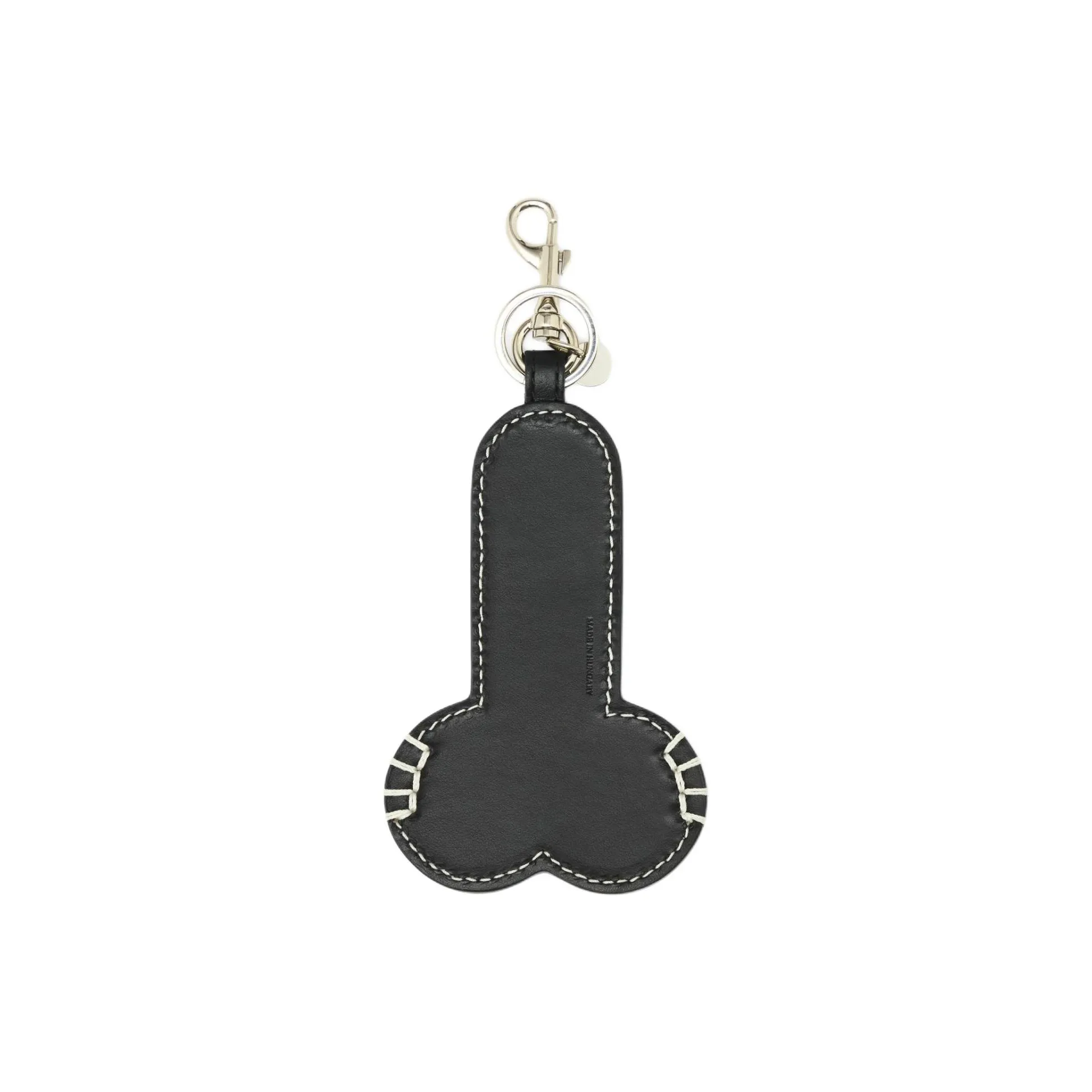 JW Anderson Contrast Topstitch Penis Keyring