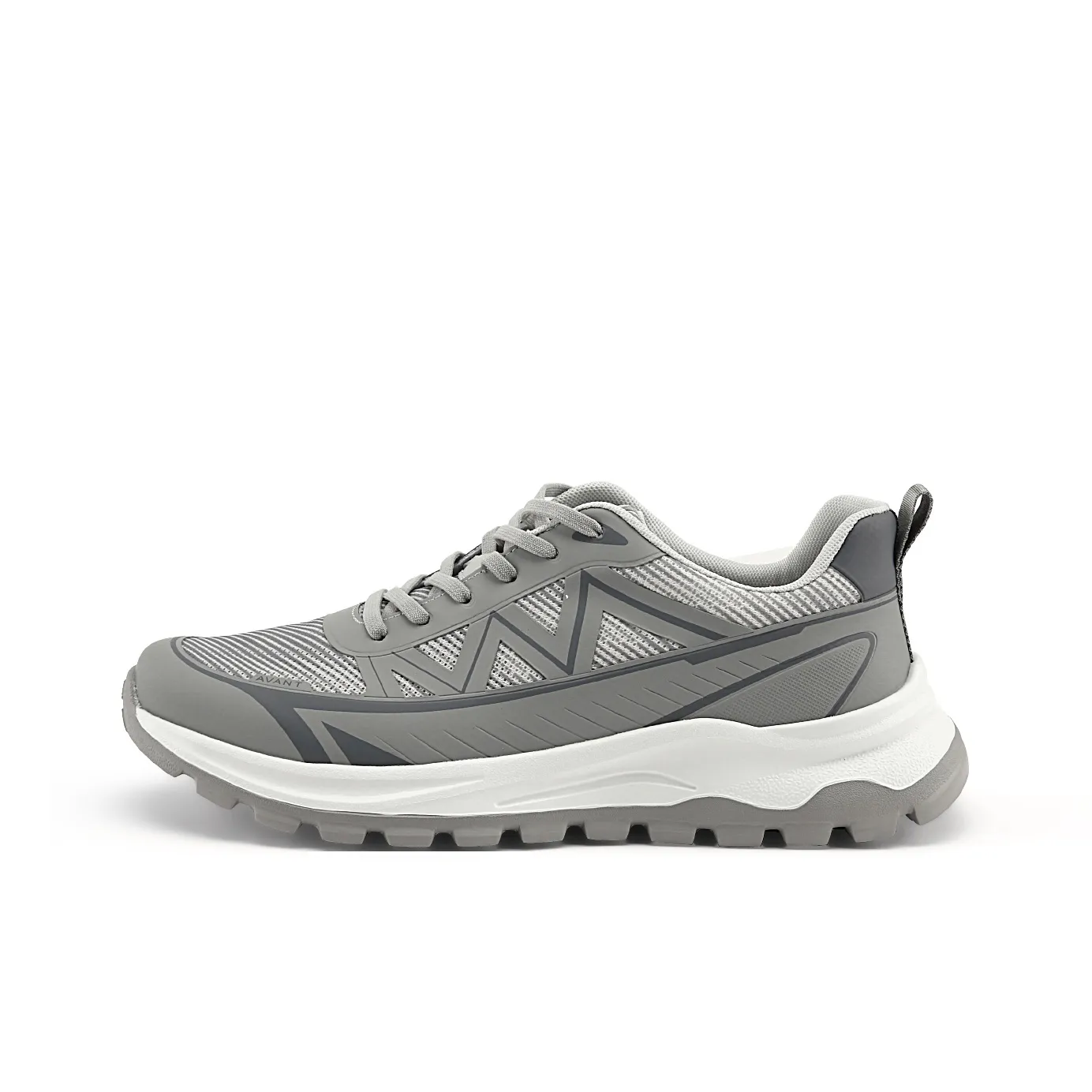 HLA Round Tip Lace Up Rubber Foam Sole Lightweight Sports Casual Shoes Men's