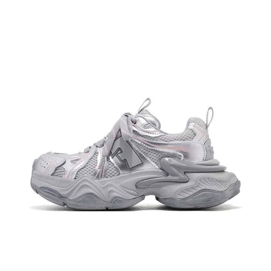 FALLINMISS Star Sea Shoe Series Breathable Lightweight Low-Top Chunky Sneakers Women's