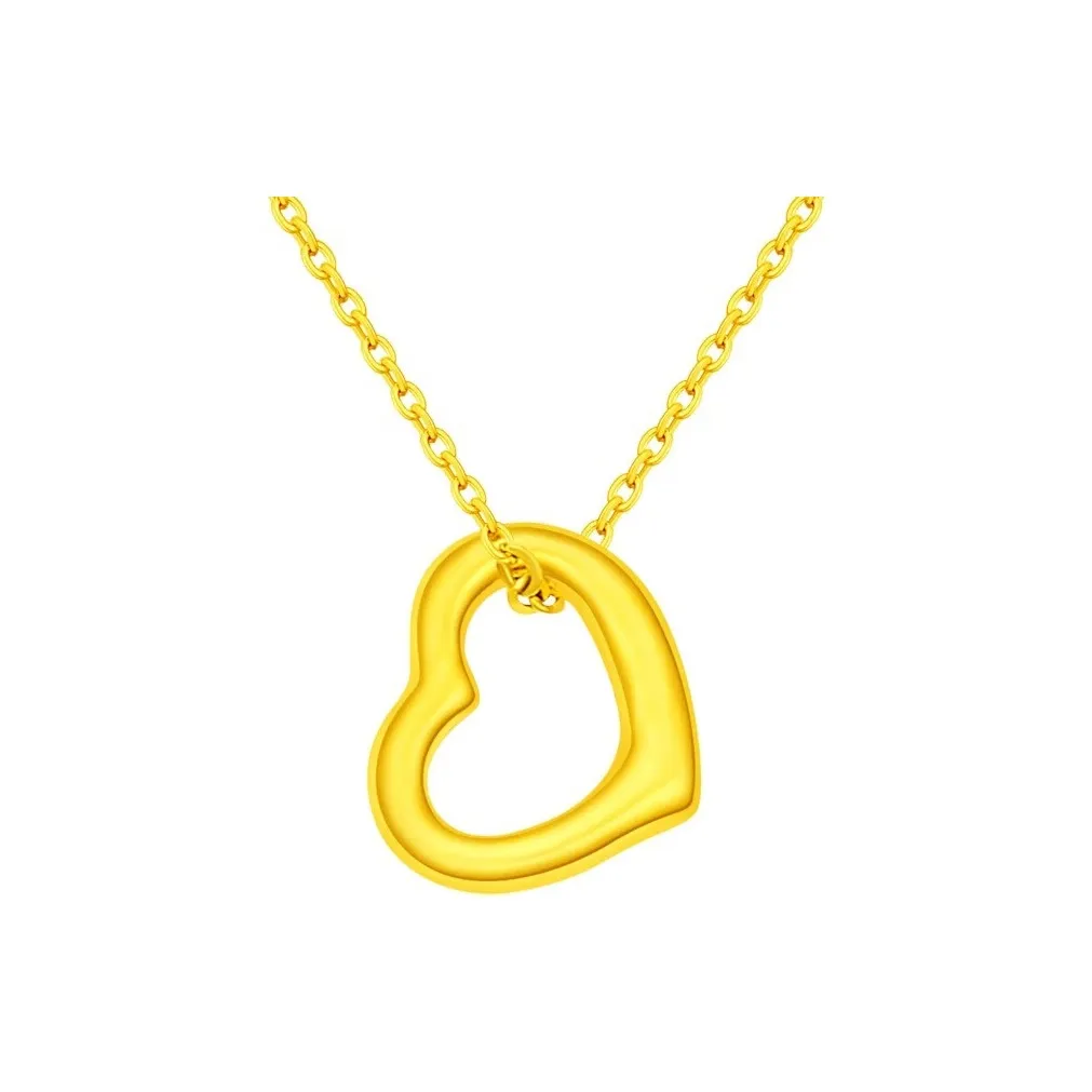 CHINA GOLD Solid Gold Necklaces Women's