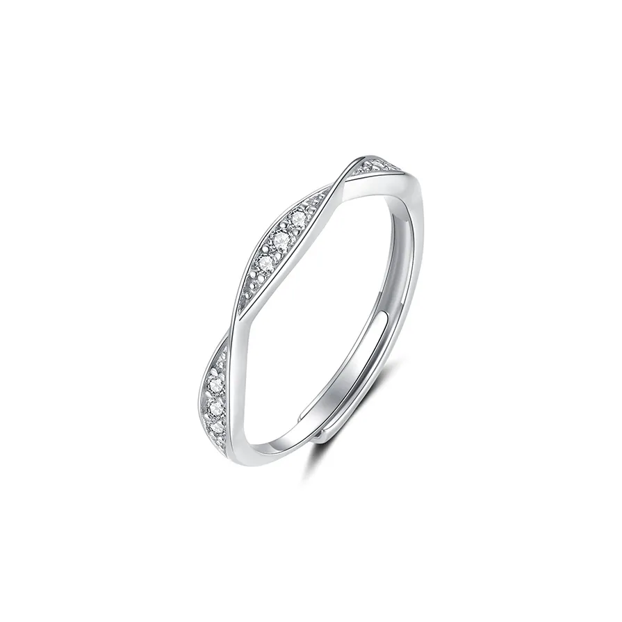 TIANTI Synthetic Cubic Zirconia S 925 Sterling Silver Rings Women's