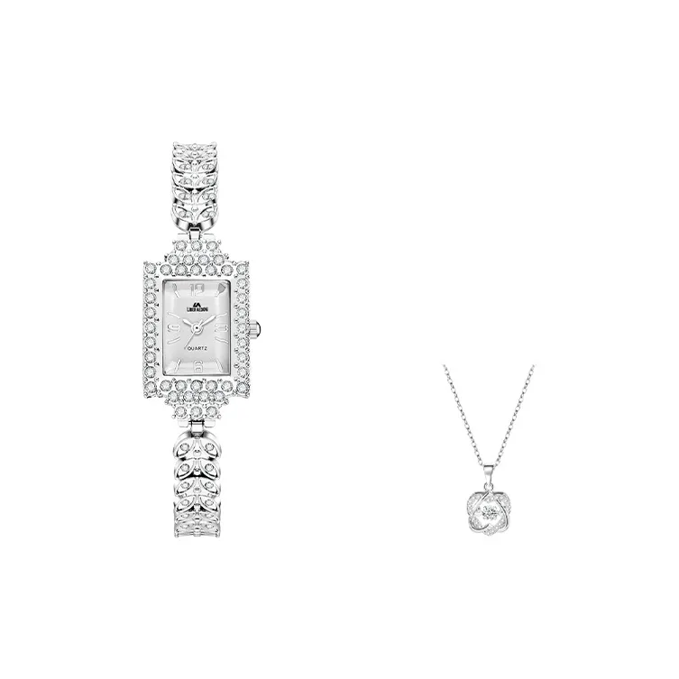 LIBER AEDON Наручные часы Кварцевый механизм Белый циферблат Женские часы