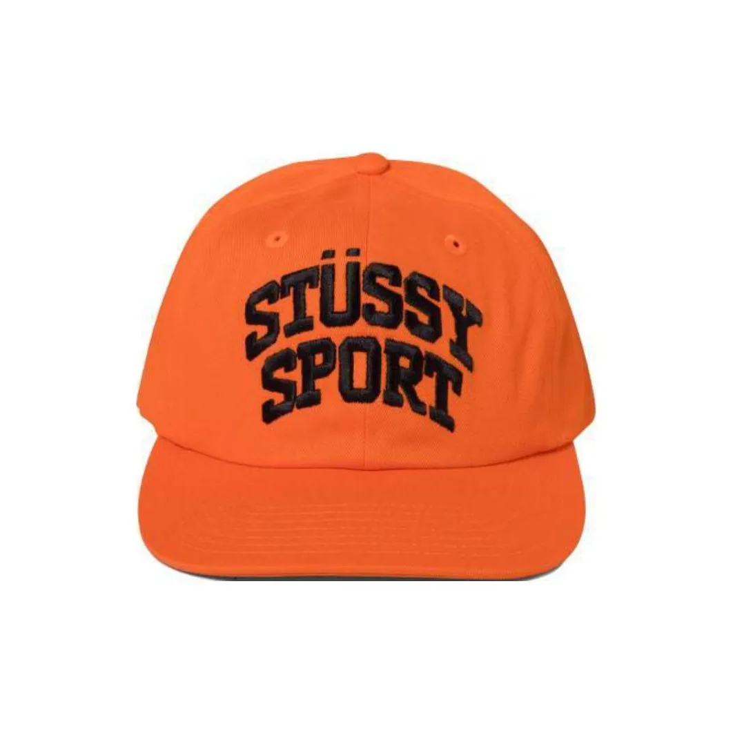 Stussy Полиэстер Кепки Унисекс Оранжевый