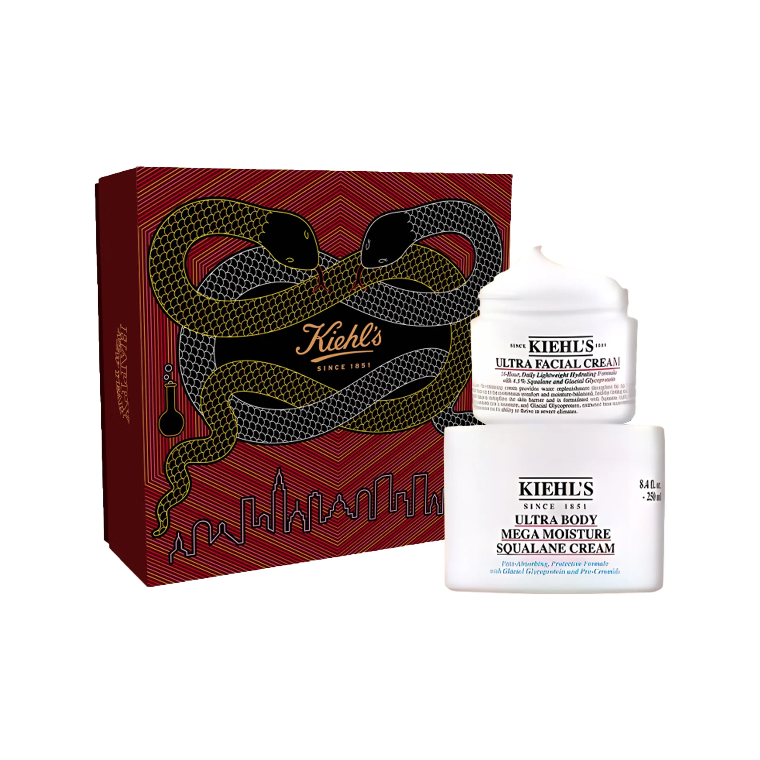 KEYANSHI New Year Limited Высокая Увлажняющая Центральная часть Крем Наборы для ухода Увлажняющий и Гидратирующий 50мл+250мл